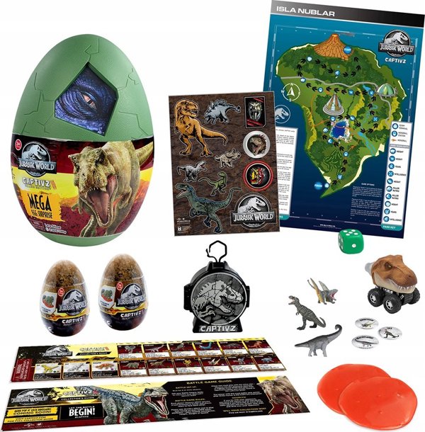 Mega σετ αυγών Papo CAPTIVZ Clash Edition, TM-JW-C3DLG 14031951 840148202757