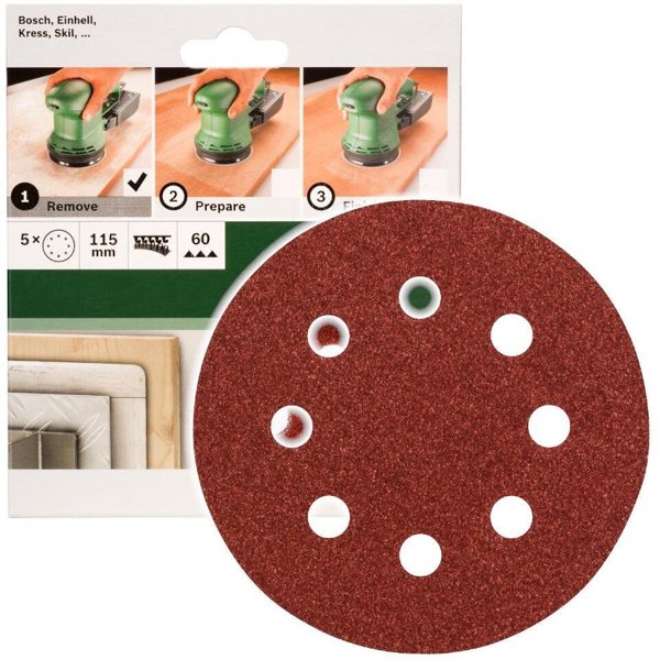 Pap Scier do Szlif M Sr 115mm 5pc