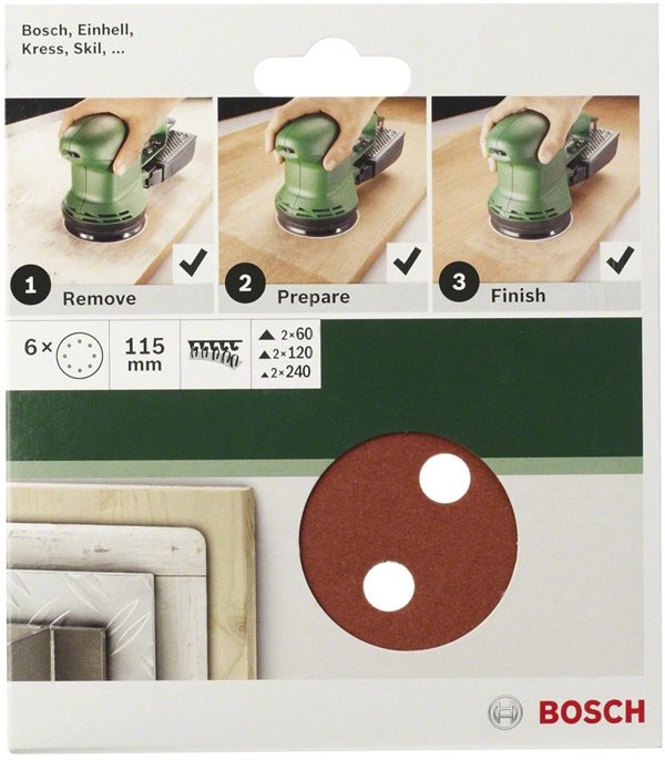 Papier Scierny 125mm G120 8 Otw.