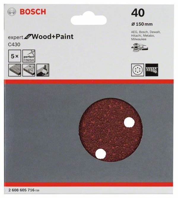 PAPIER SCIERNY RW D150 G40 5PC NS