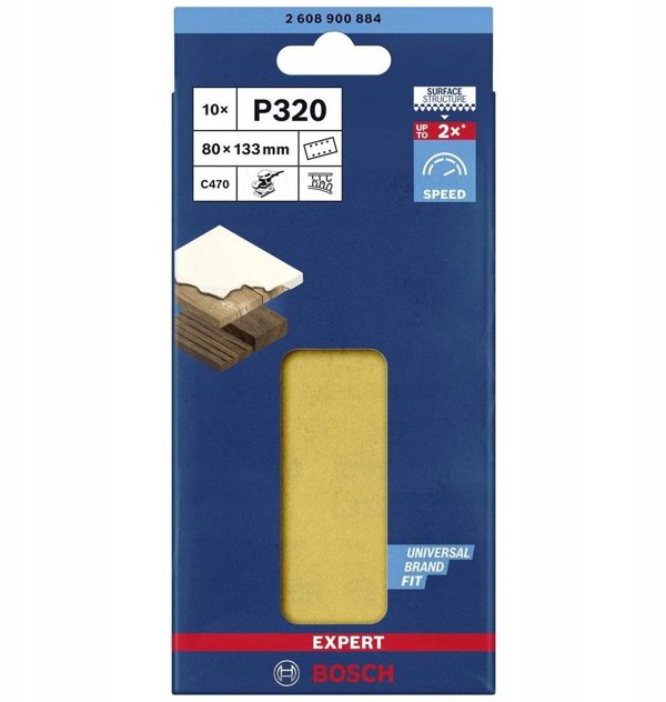 PAPIER EXPERT EXC470,G320,80X133,H&L,10X