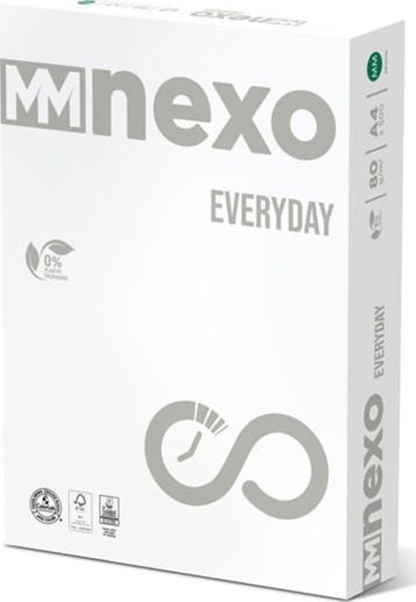 Idest Χαρτί Φωτοαντιγραφικό MMnexo Everyday A4 80g/m² Λευκό 500 Φύλλα για Laser & Inkjet Εκτυπωτές