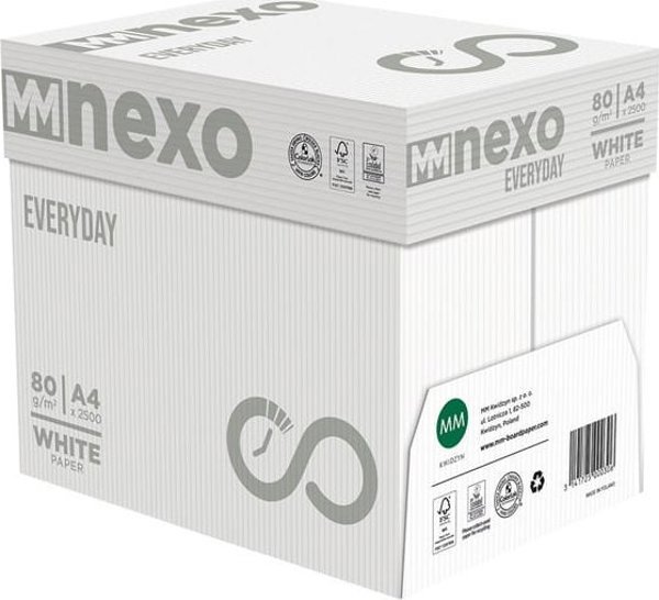 Idest Χαρτί Φωτοαντιγραφικό MMnexo Everyday A4 80g/m² Λευκό 500 Φύλλα για Laser & Inkjet Εκτυπωτές