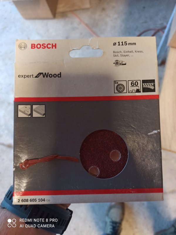 PAP. SCIER. RW D115 G60 5PC NS