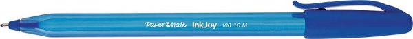 Paper Mate Στυλό Διαρκείας InkJoy 100, Μπλε, 1.0mm, 8τμχ.