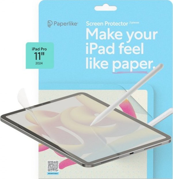 Paperlike - προστατευτική μεμβράνη που μιμείται το χαρτί για iPad Pro 11", 2024, M4, 2τμχ. (PL2A-11-24)