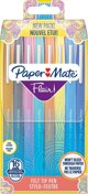 Paper Mate Στυλό Flair, Σετ 16 Χρωμάτων, Μύτη 0.7mm, Πολύχρωμα
