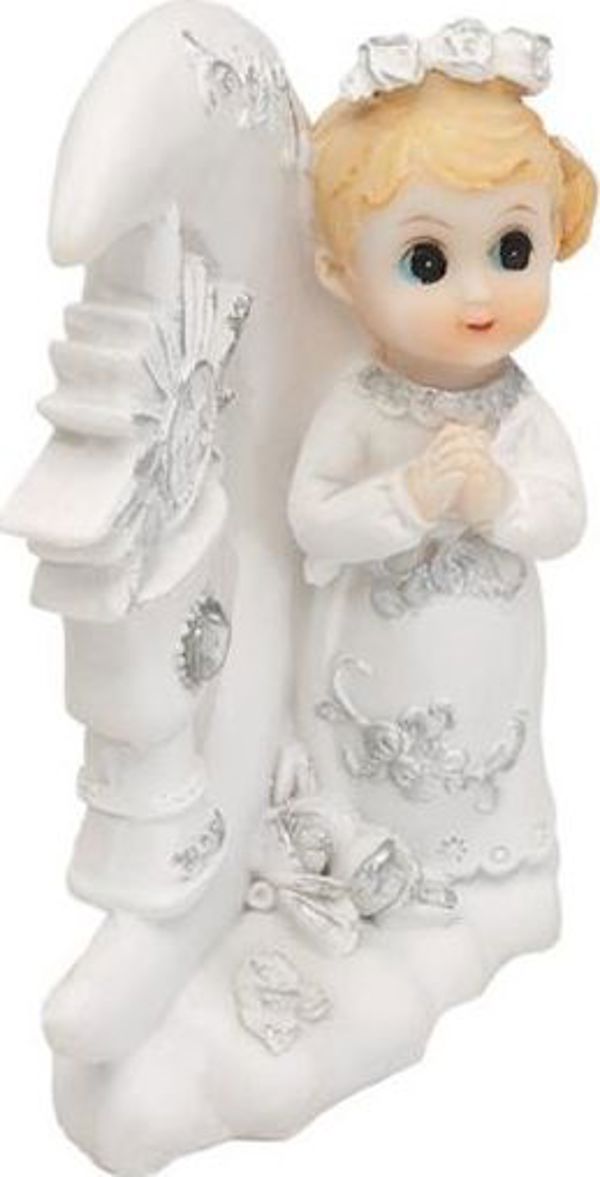 Party Deco Figurka komunijna, Dziewczynka, 9 cm uniwersalny