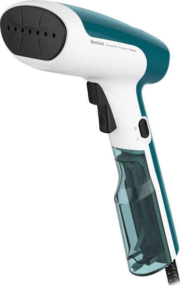 Tefal Access Steam First DT6131 Ατμοσίδερο Ρούχων Χειρός, 1300W, Λευκό/Μπλε