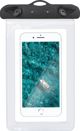 Partner Tele.com Αδιάβροχη Θήκη Smartphone για Όλα τα Μοντέλα, Universal, με Πλαστικό Κλείσιμο, Λευκή
