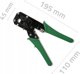 Parplast Zaciskarka Qoltec μονάδα κοπής και πρέσας για καλώδια Ethernet 8P 6P 4P