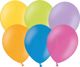 Party Deco Balony lateksowe pastelowe mix kolorow - bardzo duze - 10 szt. uniwersalny