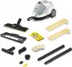 Karcher Ατμοκαθαριστής SC 4 EasyFix Iron με Σύστημα Σιδερώματος, Λευκός/Κίτρινος