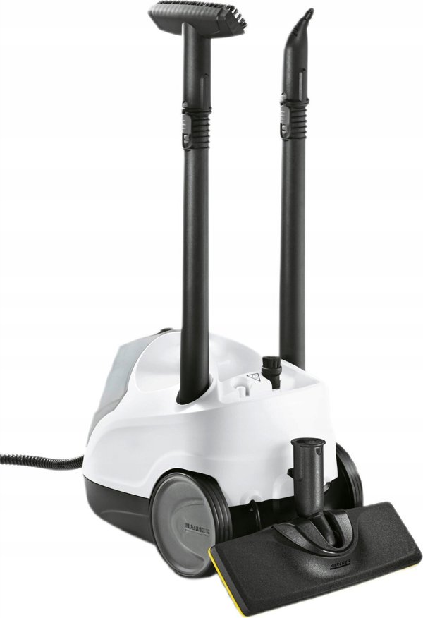 Karcher Ατμοκαθαριστής SC 4 EasyFix Iron με Σύστημα Σιδερώματος, Λευκός/Κίτρινος