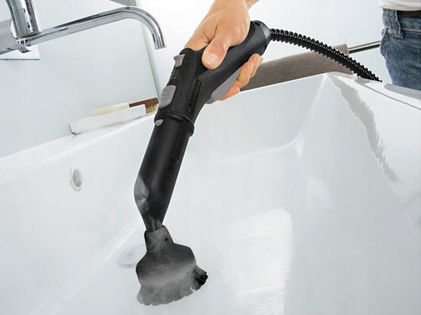 Karcher Ατμοκαθαριστής SC 4 EasyFix Iron με Σύστημα Σιδερώματος, Λευκός/Κίτρινος