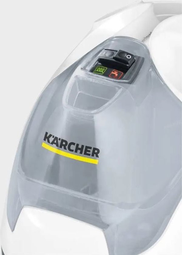 Karcher Ατμοκαθαριστής SC 4 EasyFix Iron με Σύστημα Σιδερώματος, Λευκός/Κίτρινος