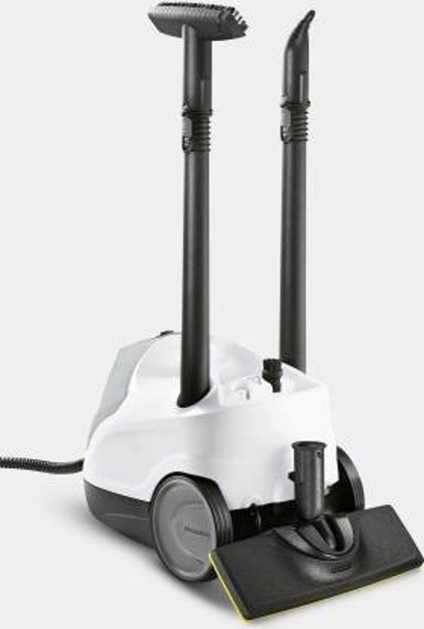 Karcher Ατμοκαθαριστής SC 4 EasyFix Iron με Σύστημα Σιδερώματος, Λευκός/Κίτρινος