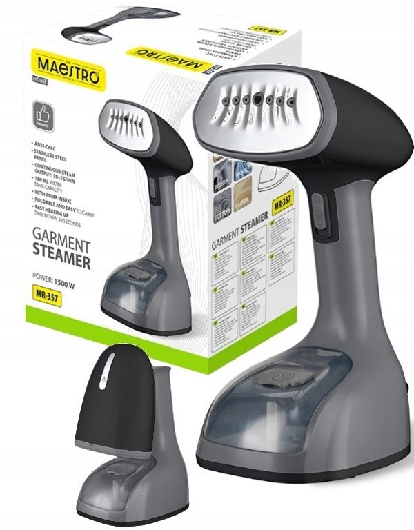 Ατμοκαθαριστής Ρούχων 1500W MR-357 MAESTRO