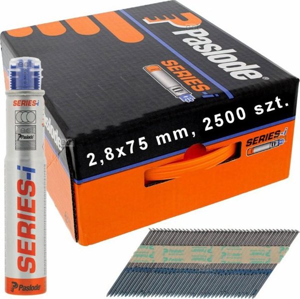 Paslode Gwozdzie NFP 3,1x75 RS Ring 2500tmx