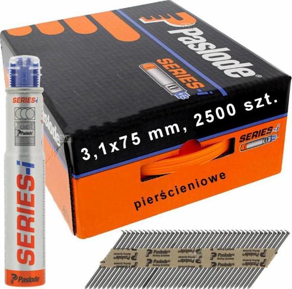 Paslode PASLODE GWOZDZIE NFP 3,1x75 RS RING 2,5tys