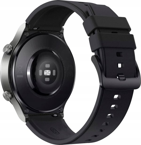 Λουράκι Σιλικόνης NoName για Huawei Watch GT 2/3/4/2 Pro/3 Pro/4 Pro/GT 2e 46mm - Μαύρο