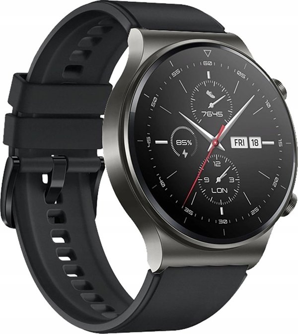 Λουράκι Σιλικόνης NoName για Huawei Watch GT 2/3/4/2 Pro/3 Pro/4 Pro/GT 2e 46mm - Μαύρο