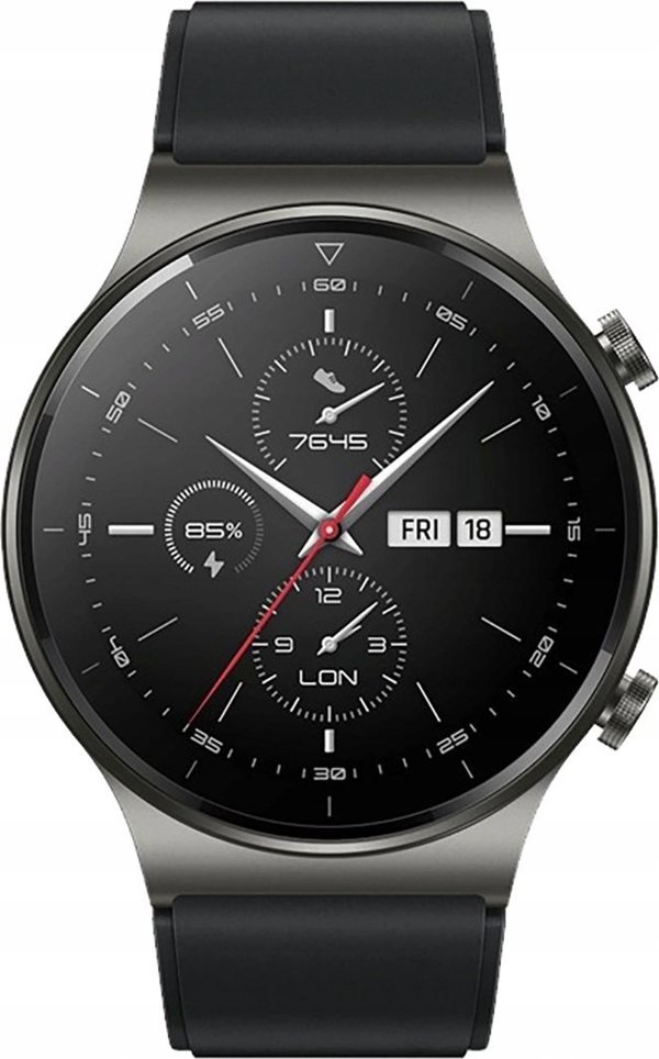 Λουράκι Σιλικόνης NoName για Huawei Watch GT 2/3/4/2 Pro/3 Pro/4 Pro/GT 2e 46mm - Μαύρο