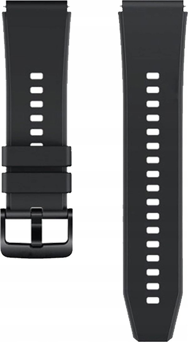 Λουράκι Σιλικόνης NoName για Huawei Watch GT 2/3/4/2 Pro/3 Pro/4 Pro/GT 2e 46mm - Μαύρο