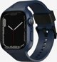 Uniq Monos Σετ 2σε1 Λουράκι και Θήκη για Apple Watch 4/5/6/7/8/9/SE 44/45mm, Μπλε/Θαλάσσιο Μπλε