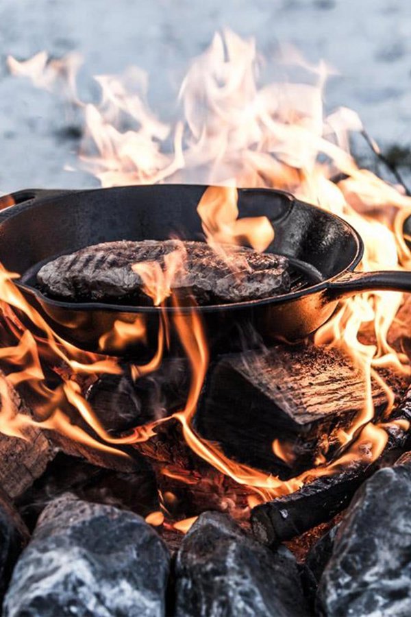 Petromax Χυτοσίδηρο Τηγάνι Grill 30 cm - Μαντεμένιο Σκεύος Ψησίματος