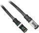 Patchsee CAT 6a Patchcord FTP Czarny 2.4M (PCI6-F/8)