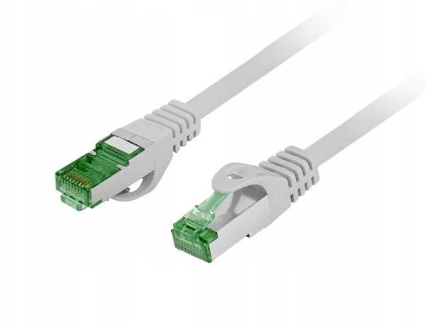 PATCHCORD KAT.7 S/FTP LSZH CU 20M SZARY FLUKE PASSED LANBERG