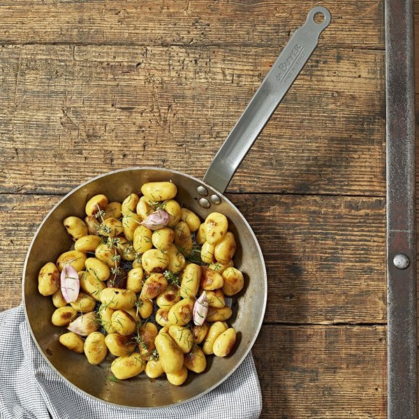 De Buyer Carbone Plus Τηγάνι Lyonnaise, Ανθρακούχος Χάλυβας, 24εκ, 8275572