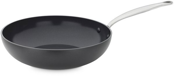 GreenPan Barcelona Pro Wok, Αντικολλητικό Τηγάνι Wok 28cm, Μαύρο
