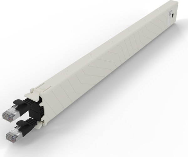 PATCHBOX CONEX8STPBK Καλώδιο Δικτύου Cat6a U/FTP, 0.8m, Μαύρο