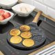 KingHoff Τηγάνι για Pancakes & Βάφλες με Smiley, Αντικολλητικό, Μαρμάρινη Επίστρωση, 26.5cm