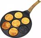 KingHoff Τηγάνι για Pancakes & Βάφλες με Smiley, Αντικολλητικό, Μαρμάρινη Επίστρωση, 26.5cm