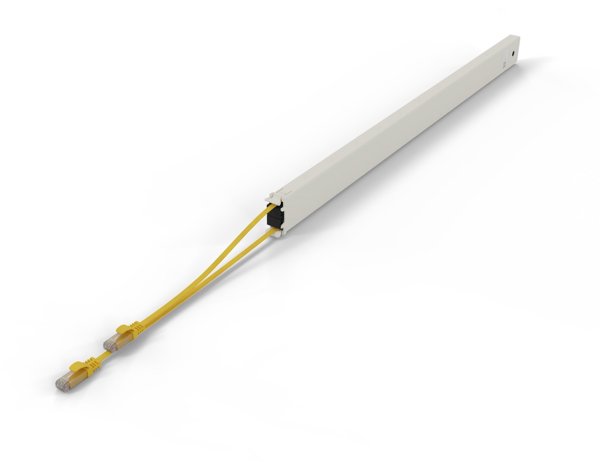 PATCHBOX CONE46UTPYL καλώδιο δικτύου Κίτρινο 2,5 m Cat6a U/UTP (UTP)