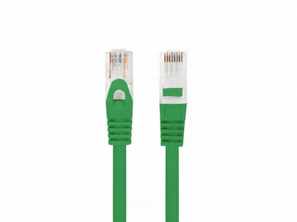 PATCHCORD KAT.6 UTP LSZH CU 0.25M ZIELONY FLUKE PASSED LANBERG