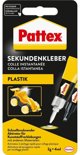 Pattex Plastix κόλλα δευτερολέπτων διπλού συστατικού 4ml 2g