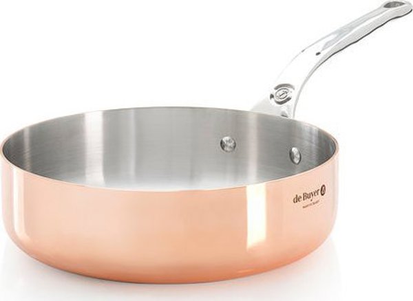 De Buyer Prima Matera Σοτέ Τηγάνι Χάλκινο/Ατσάλι 24cm - 8275567