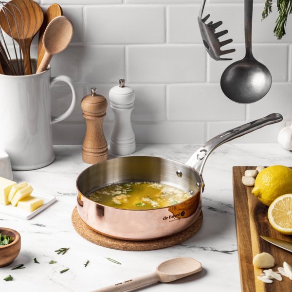 De Buyer Prima Matera Σοτέ Τηγάνι Χάλκινο/Ατσάλι 24cm - 8275567