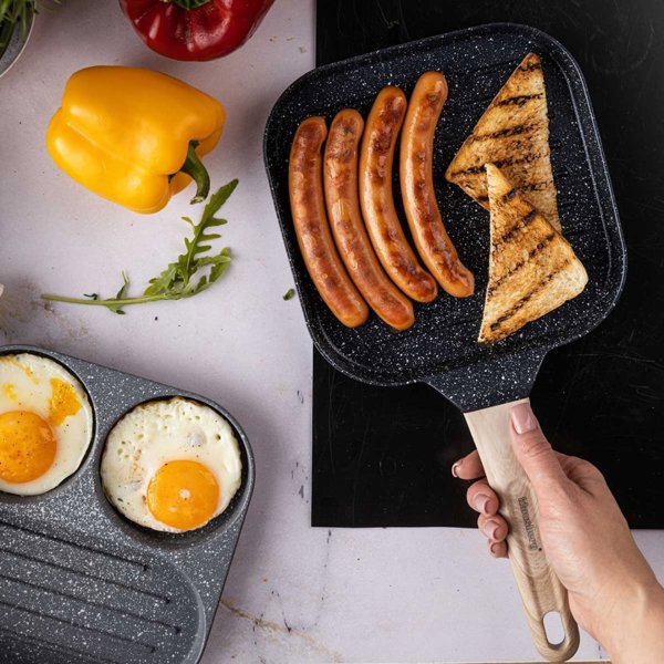 Γκριλιέρα Klausberg 18cm Αντικολλητική Τηγάνι Grill