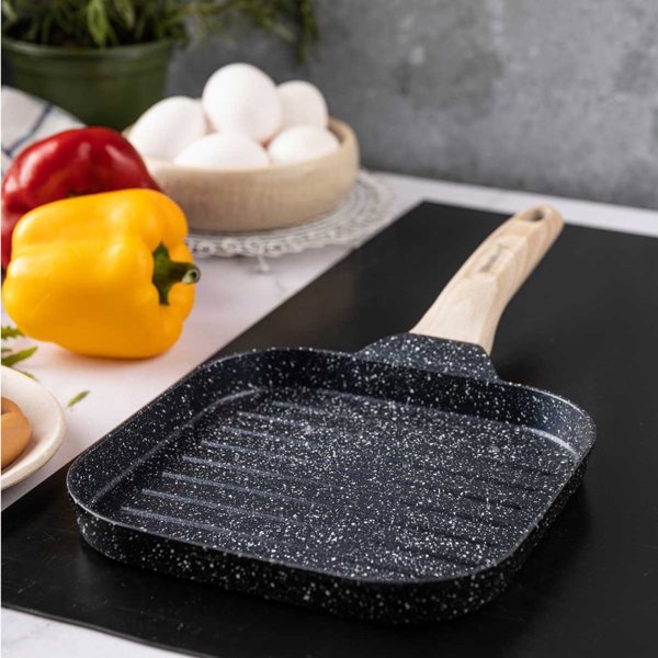 Γκριλιέρα Klausberg 18cm Αντικολλητική Τηγάνι Grill