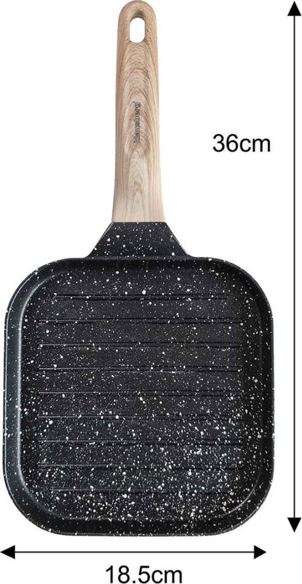 Γκριλιέρα Klausberg 18cm Αντικολλητική Τηγάνι Grill