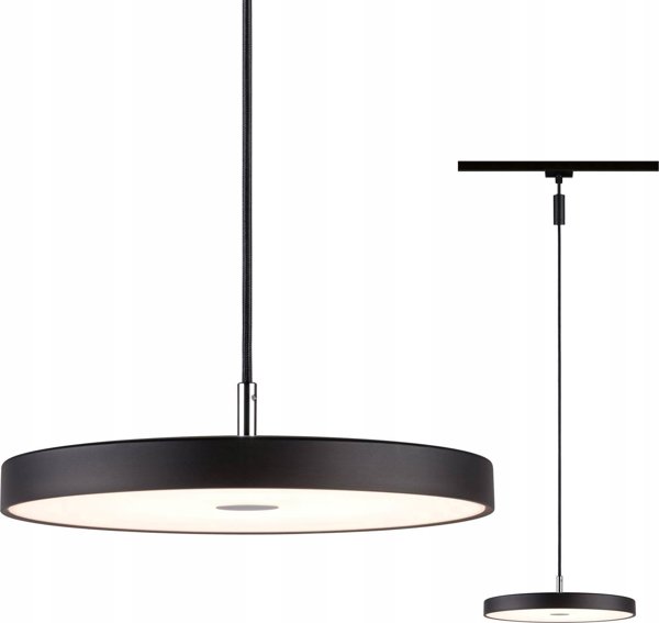 Paulmann Επιτοίχιο φωτιστικό URail HILDOR LED DIM 15W 850lm 3000K Ματ Μαύρο / Μέταλλο