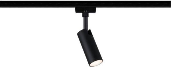 Paulmann URail Spot Tubo LED 5W, Μαύρο Ματ, Μεταλλικό Φωτιστικό Συστήματος 230V
