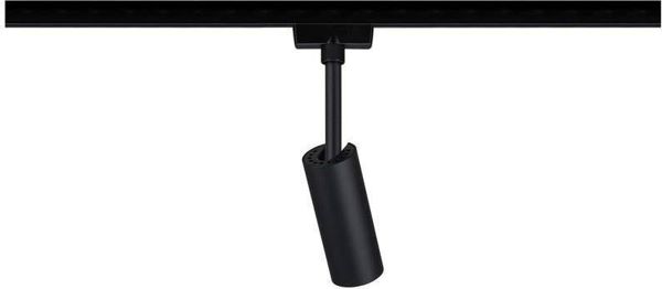 Paulmann URail Spot Tubo LED 5W, Μαύρο Ματ, Μεταλλικό Φωτιστικό Συστήματος 230V