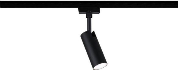 Paulmann Σύστημα Φωτισμού URail Spot Tubo, 1x5W, Μαύρο Ματ/Χρώμιο, 230V, 4000K, Μέταλλο