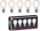Paulmann Φωτιστικό LED AGL60 5x7W 5x806lm E27 2700K 230V οπαλ / γυαλί